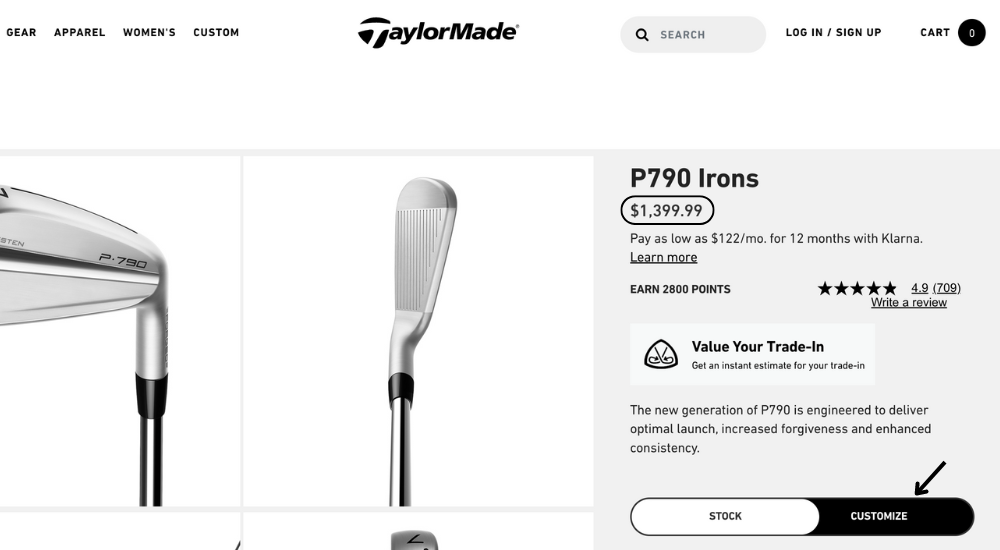 Taylormade p790