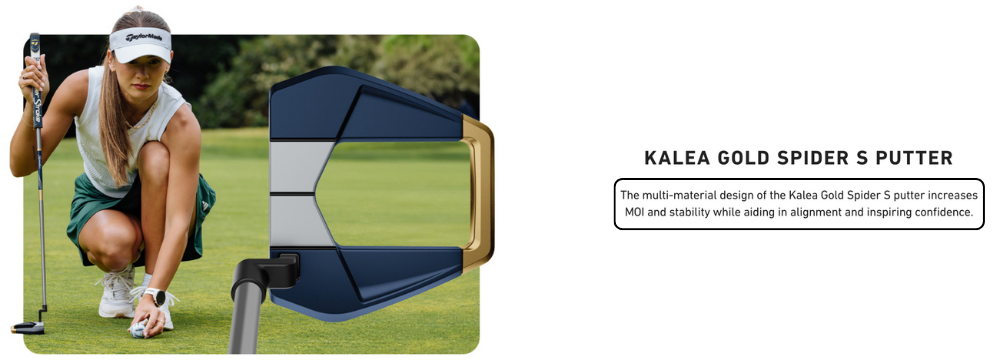 Spider s putter of Kalea Gold