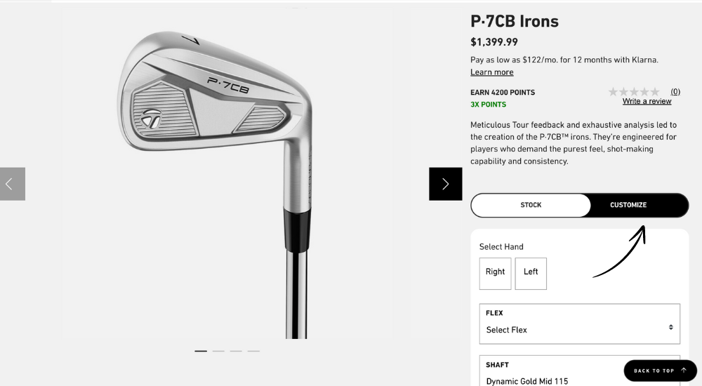 TaylorMade P7CB