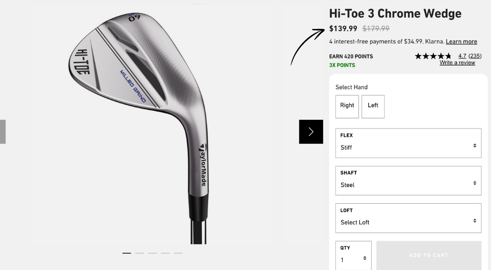 TaylorMade Hi-Toe 3